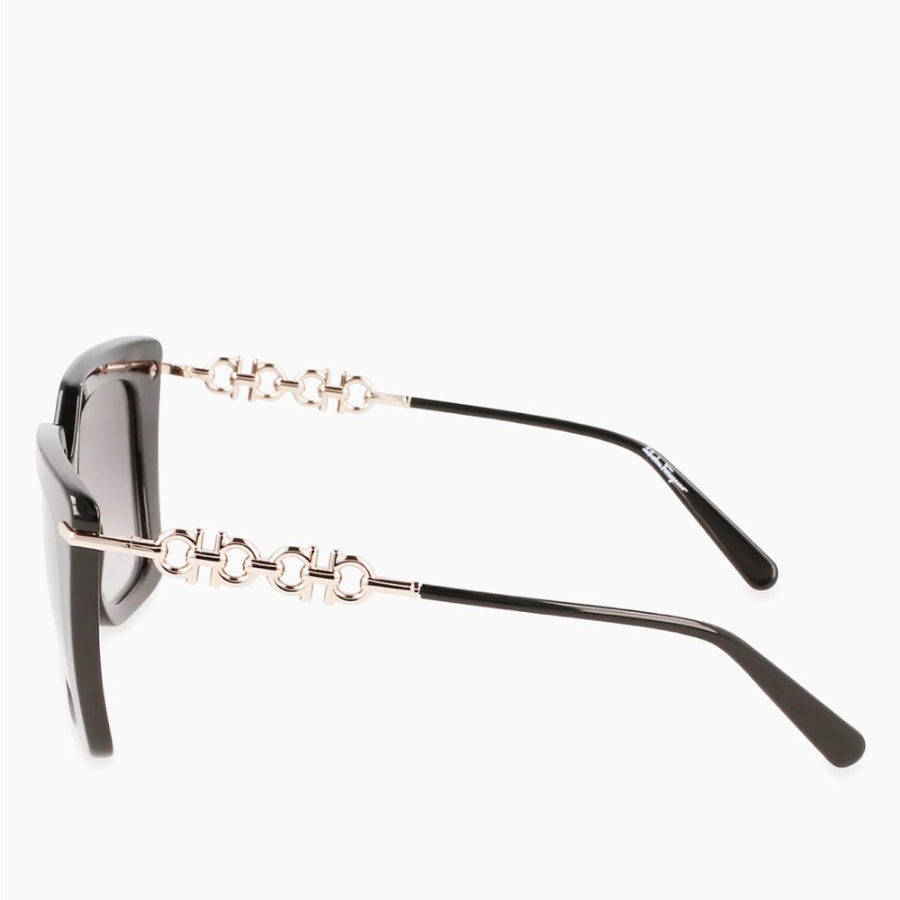 SALVATORE FERRAGAMO Gancini 51MM Rectangle Sunglasses - Picture 5 of 15